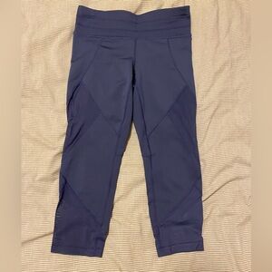 Athleta Crop Mesh Leggings NWOT